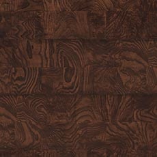 Modern Walnut with Burl (33B): Modern warm grey tone with faux metallic leaf on metal. swatch Grafton Demilune Console Table