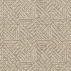 Lyle Parchment (42237): graphic boucle pattern swatch Lyle Parchment Fabric