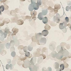 Lorelei Teal (87129): watercolor woven pattern swatch Lorelei Teal Fabric By the Yard