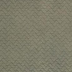 Fern swatch Garment-Dyed Quilt with Chevron Stitch