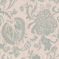 Eryn Seaglass (71221): large scale printed Floral, Botanical swatch Eryn Navy Fabric By the Yard