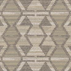Navin Mushroom (29651): chunky woven global swatch Navin Indigo Fabric By the Yard