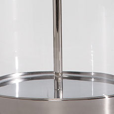 Nickel swatch Kiera Table Lamp