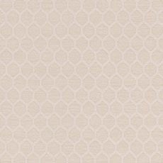 Hex Ivory (70732): small scale chenille coordinate swatch Hex Ivory Fabric By the Yard