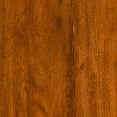 Terra (508): Warm medium brown stain, highly textured, randomly distressed. swatch Blake Wood-Seat Armchair