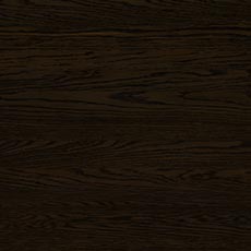 Burnt Umber (484): Cool dark brown stain with black undertones, lightly distressed, satin sheen. swatch Carys Bar Cabinet