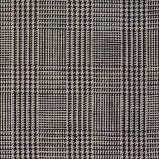 Black swatch Linen Houndstooth Pillow