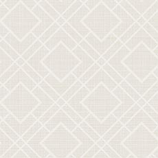 Ivory swatch Diamond Lattice Wallpaper