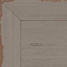 Marble Gray (377): Light gray paint with antique rub through, slight crackle, high sheen. swatch Ming 67" Media Cabinet