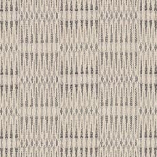 Piazza Mineral (48980): graphic woven Ikat stripe swatch Piazza Fabric