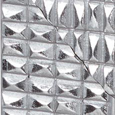 Silver swatch Elena Wall Mirror