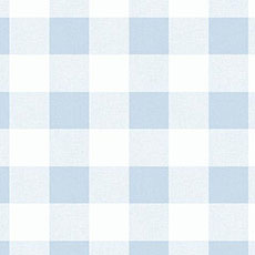 Blue swatch Chelsea Buffalo Plaid Wallpaper