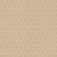 Hex Linen (70739): small scale chenille coordinate swatch Hex Ivory Fabric By the Yard