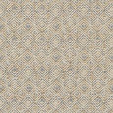 Corbin Straw (37541): small scale pattern swatch Corbin Lagoon Fabric