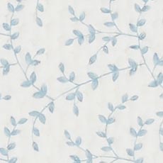 Blue swatch Jasmine Vine Quilt Set