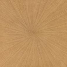Honey W Starburst (501): Light golden transparent finish over primavera veneers swatch Eliana Demilune Console