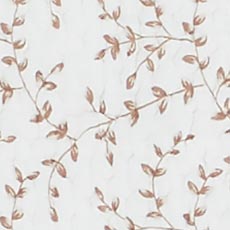 Brown swatch Jasmine Vine Quilt Set
