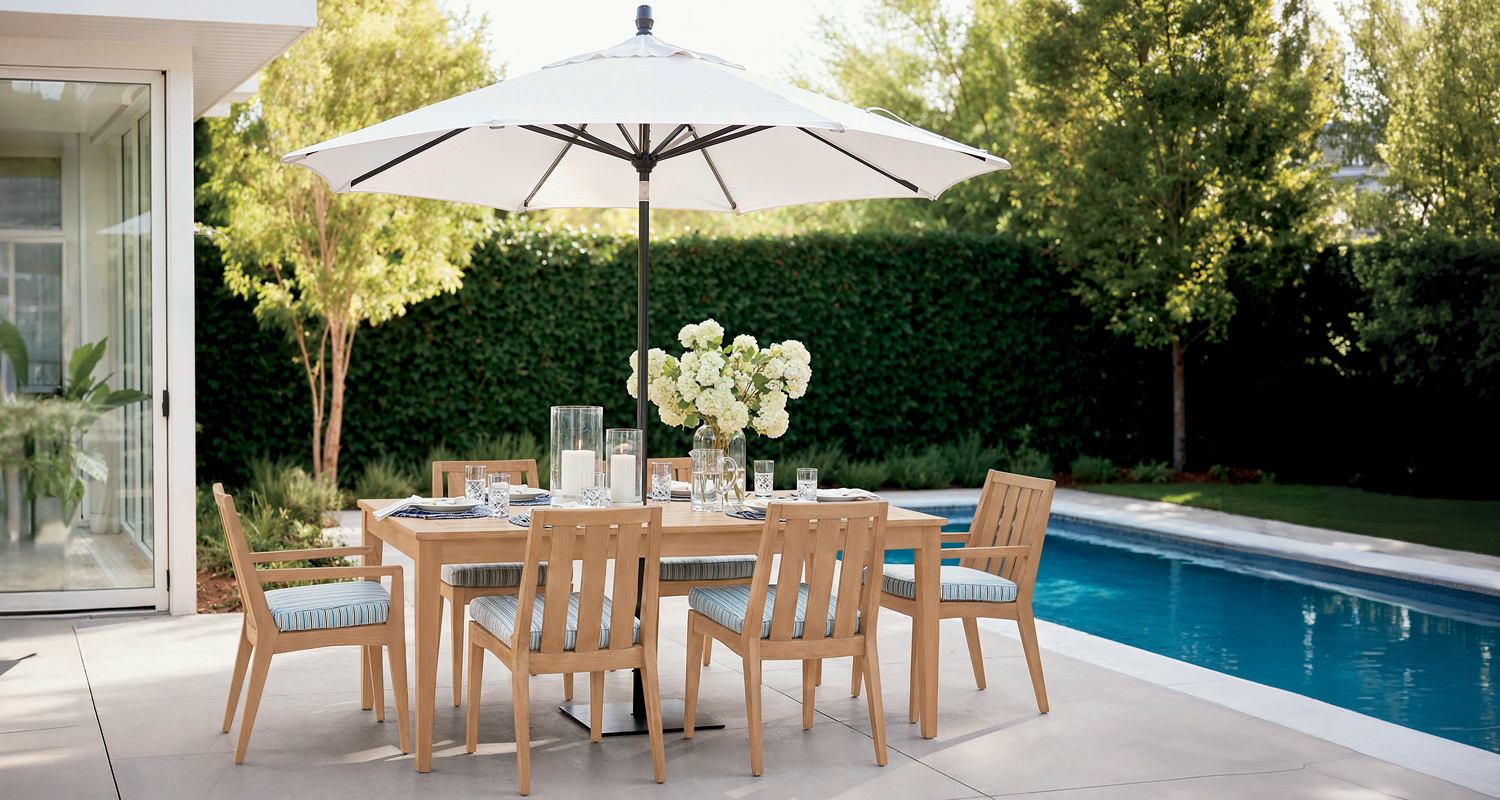 Light, Bright & Open Outdoor Dining Room Main Image