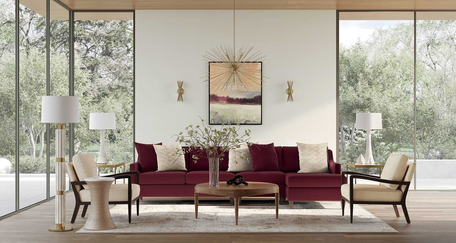 Modern-Classic Medley Living Room&nbsp; Main Image