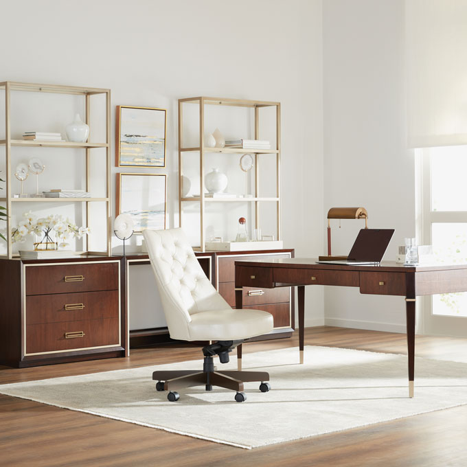 Stylishly Industrious Home Office Tile